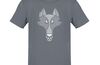 MQ WOLF - Pure Organic Shirt Herren - grau