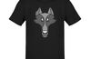 MQ WOLF - Pure Organic Shirt Herren - schwarz